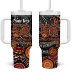 NAIDOC Week 50 Years Deadly Personalised Tumbler With Handle Aboriginal Art