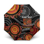 NAIDOC Week 50 Years Deadly Personalised Umbrella Aboriginal Art