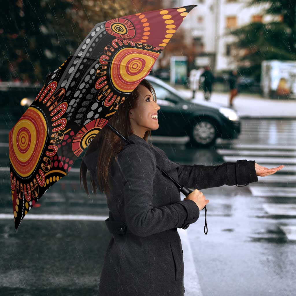 NAIDOC Week 50 Years Deadly Personalised Umbrella Aboriginal Art