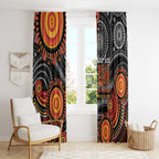 NAIDOC Week 50 Years Deadly Personalised Window Curtain Aboriginal Art