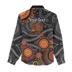 NAIDOC Week 50 Years Deadly Personalised Women Casual Shirt Aboriginal Art