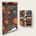 NAIDOC Week 50 Years Deadly Personalised Wrapping Paper Aboriginal Art