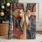 NAIDOC Week 50 Years Deadly Personalised Wrapping Paper Aboriginal Art