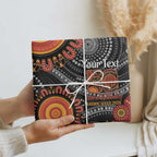 NAIDOC Week 50 Years Deadly Personalised Wrapping Paper Aboriginal Art