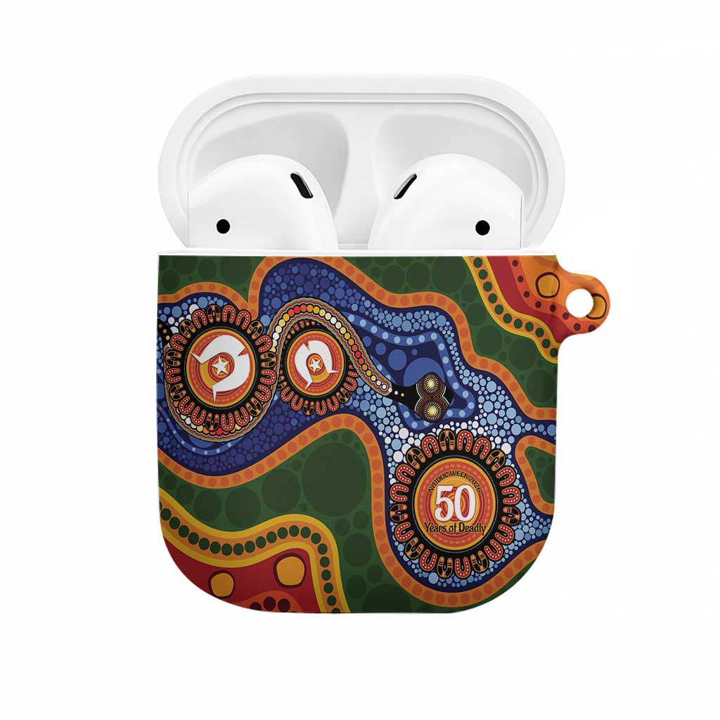 Australia NAIDOC Week 2026 AirPods Case 50 Years of Deadly Dhari Snake Aboriginal Art