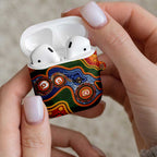 Australia NAIDOC Week 2026 AirPods Case 50 Years of Deadly Dhari Snake Aboriginal Art