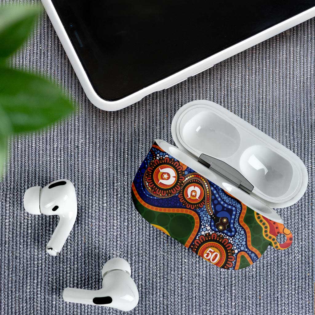 Australia NAIDOC Week 2026 AirPods Case 50 Years of Deadly Dhari Snake Aboriginal Art