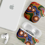 Australia NAIDOC Week 2026 AirPods Case 50 Years of Deadly Dhari Snake Aboriginal Art