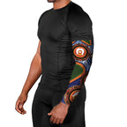 Australia NAIDOC Week 2026 Arm Sleeves 50 Years of Deadly Dhari Snake Aboriginal Art