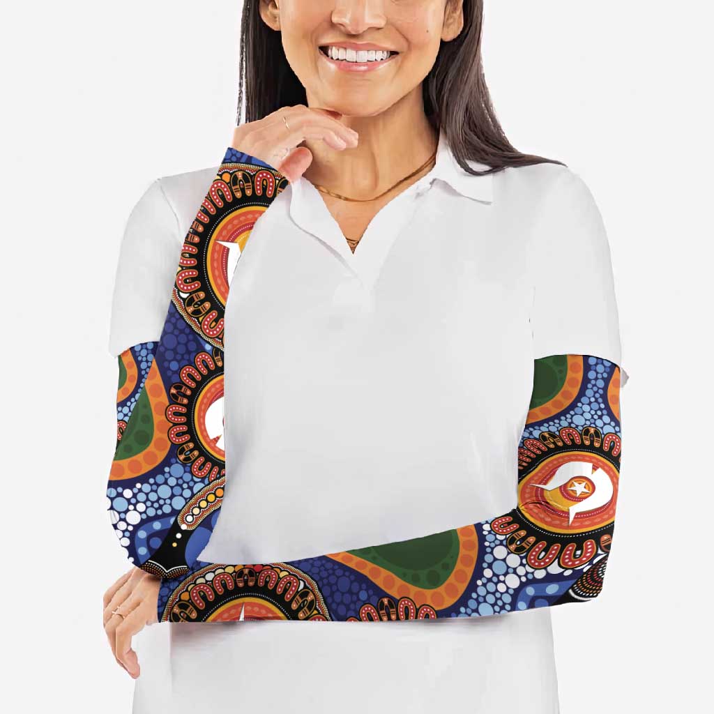 Australia NAIDOC Week 2026 Arm Sleeves 50 Years of Deadly Dhari Snake Aboriginal Art