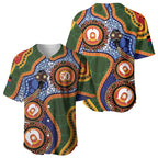 Australia NAIDOC Week 2026 Baseball Jersey 50 Years of Deadly Dhari Snake Aboriginal Art