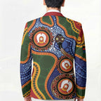 Australia NAIDOC Week 2026 Blazer 50 Years of Deadly Dhari Snake Aboriginal Art