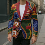 Australia NAIDOC Week 2026 Blazer 50 Years of Deadly Dhari Snake Aboriginal Art
