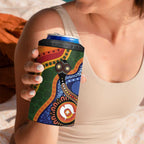 Australia NAIDOC Week 2026 4 in 1 Can Cooler Tumbler 50 Years of Deadly Dhari Snake Aboriginal Art