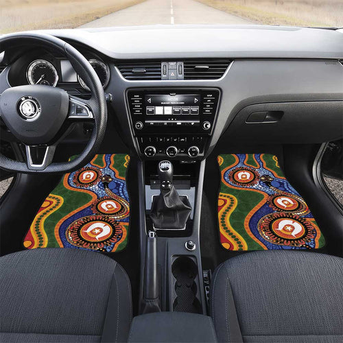 Australia NAIDOC Week 2026 Car Mats 50 Years of Deadly Dhari Snake Aboriginal Art