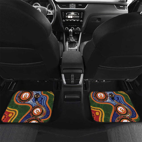 Australia NAIDOC Week 2026 Car Mats 50 Years of Deadly Dhari Snake Aboriginal Art