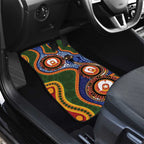 Australia NAIDOC Week 2026 Car Mats 50 Years of Deadly Dhari Snake Aboriginal Art