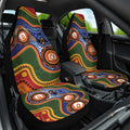 Australia NAIDOC Week 2026 Car Seat Cover 50 Years of Deadly Dhari Snake Aboriginal Art