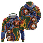 Australia NAIDOC Week 2026 Hoodie 50 Years of Deadly Dhari Snake Aboriginal Art