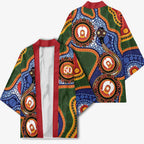 Australia NAIDOC Week 2026 Kimono 50 Years of Deadly Dhari Snake Aboriginal Art