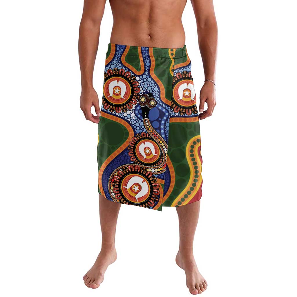 Australia NAIDOC Week 2026 Lavalava 50 Years of Deadly Dhari Snake Aboriginal Art