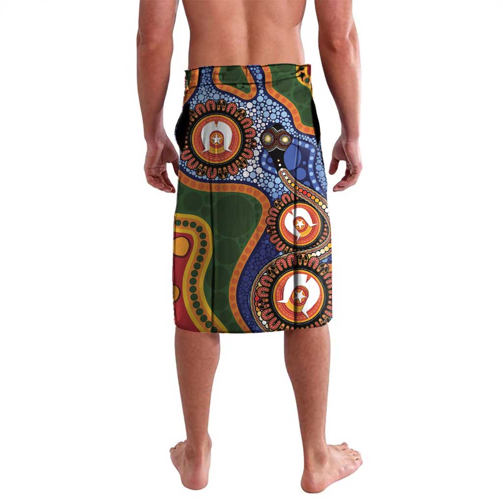 Australia NAIDOC Week 2026 Lavalava 50 Years of Deadly Dhari Snake Aboriginal Art