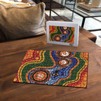Australia NAIDOC Week 2026 Puzzle 50 Years of Deadly Dhari Snake Aboriginal Art