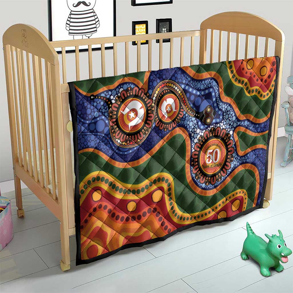 Australia NAIDOC Week 2026 Quilt 50 Years of Deadly Dhari Snake Aboriginal Art