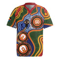 Australia NAIDOC Week 2026 Rugby Jersey 50 Years of Deadly Dhari Snake Aboriginal Art
