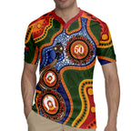 Australia NAIDOC Week 2026 Rugby Jersey 50 Years of Deadly Dhari Snake Aboriginal Art