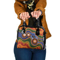 Australia NAIDOC Week 2026 Shoulder Handbag 50 Years of Deadly Dhari Snake Aboriginal Art