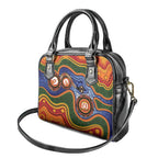 Australia NAIDOC Week 2026 Shoulder Handbag 50 Years of Deadly Dhari Snake Aboriginal Art