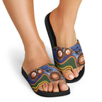 Australia NAIDOC Week 2026 Slide Sandals 50 Years of Deadly Dhari Snake Aboriginal Art