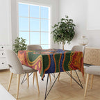 Australia NAIDOC Week 2026 Tablecloth 50 Years of Deadly Dhari Snake Aboriginal Art