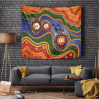 Australia NAIDOC Week 2026 Tapestry 50 Years of Deadly Dhari Snake Aboriginal Art