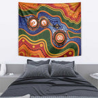 Australia NAIDOC Week 2026 Tapestry 50 Years of Deadly Dhari Snake Aboriginal Art