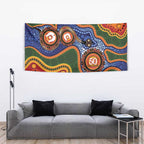 Australia NAIDOC Week 2026 Tapestry 50 Years of Deadly Dhari Snake Aboriginal Art