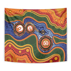 Australia NAIDOC Week 2026 Tapestry 50 Years of Deadly Dhari Snake Aboriginal Art