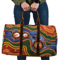 Australia NAIDOC Week 2026 Travel Bag 50 Years of Deadly Dhari Snake Aboriginal Art