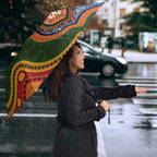 Australia NAIDOC Week 2026 Umbrella 50 Years of Deadly Dhari Snake Aboriginal Art