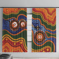 Australia NAIDOC Week 2026 Window Curtain 50 Years of Deadly Dhari Snake Aboriginal Art