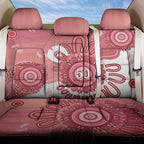 NAIDOC Week 2026 Back Car Seat Cover 50 Years Deadly Dhari Pink Aboriginal Art