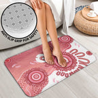NAIDOC Week 2026 Bathroom Set 50 Years Deadly Dhari Pink Aboriginal Art