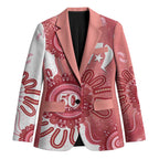 NAIDOC Week 2026 Blazer 50 Years Deadly Dhari Pink Aboriginal Art