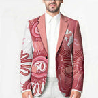NAIDOC Week 2026 Blazer 50 Years Deadly Dhari Pink Aboriginal Art