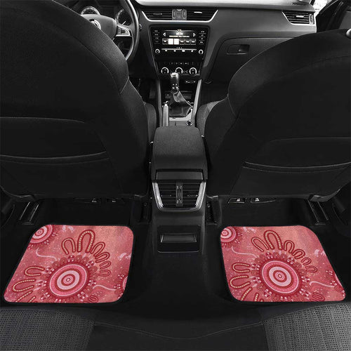 NAIDOC Week 2026 Car Mats 50 Years Deadly Dhari Pink Aboriginal Art