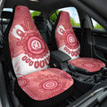 NAIDOC Week 2026 Car Seat Cover 50 Years Deadly Dhari Pink Aboriginal Art