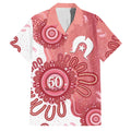 NAIDOC Week 2026 Family Matching Puletasi and Hawaiian Shirt 50 Years Deadly Dhari Pink Aboriginal Art