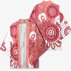 NAIDOC Week 2026 Kimono 50 Years Deadly Dhari Pink Aboriginal Art