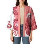 NAIDOC Week 2026 Kimono 50 Years Deadly Dhari Pink Aboriginal Art